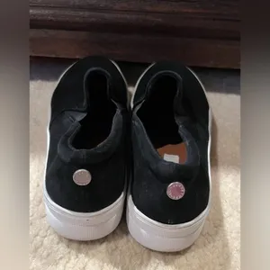 Steve Madden slip on Sneakers in Black Suede size 8 thumbnail 5