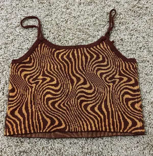 Cider LEOPARD KNIT TANK TOP thumbnail 5