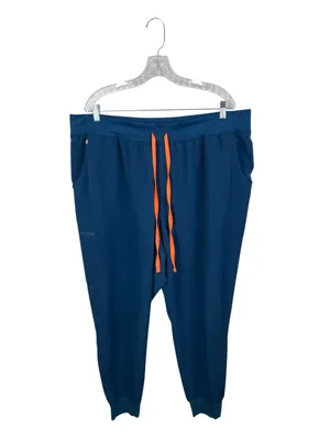 Figs Catarina Scrub Top High Waisted Zamora Jogger Pants Set Size 4XL Deep Reef thumbnail 5