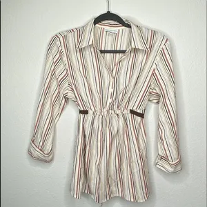Motherhood Maternity Striped Blouse‎ thumbnail 7