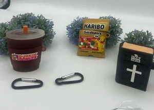 3 Case Airpod (1st and 2nd Gen) Dunkin Donuts,Haribo Goldbears,The Holy Bilble thumbnail 1