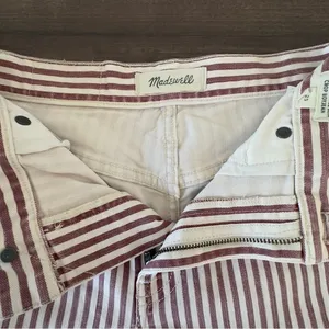 Madewell The High-Rise Slim Boyjean in Luca Stripe Size 25 Pre-owned thumbnail 9
