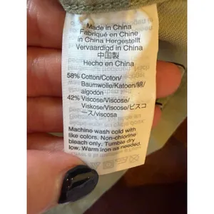 Madewell Jacket Women Medium Sage Green Southlake Military Tie Waist‎ Coat NWT thumbnail 10