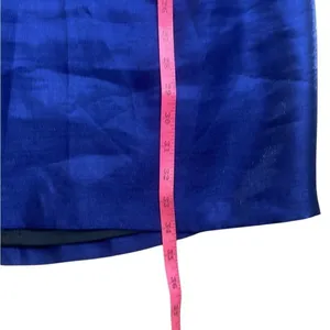Endless Rose Shimmery Blue Backless Mini Dress Large thumbnail 6