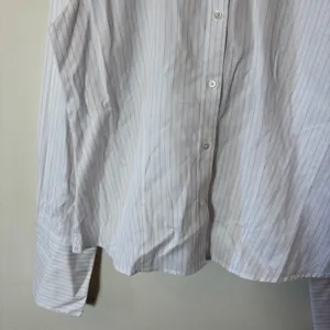 Ann Taylor Women's Button Down Long‎ Sleeve Striped Career Office Shirt Size 4 thumbnail 3