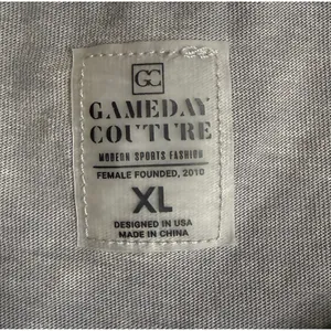 Gameday Couture Womens XL‎ T-Shirt Grey Dallas Cowboys Rhinestone Edge V Neck thumbnail 4