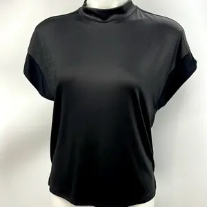 Express relaxed cap sleeve shimmer t shirt thumbnail 1