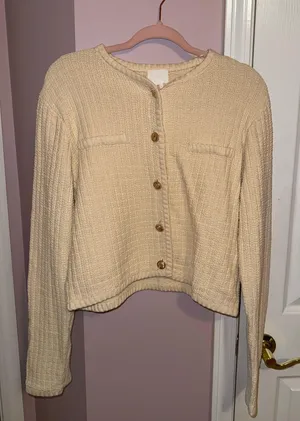 H&M Cable Knit Cardigan thumbnail 1