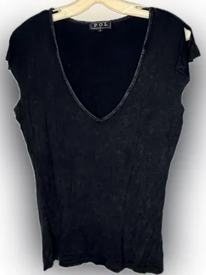 POL Black Top nwot thumbnail 1