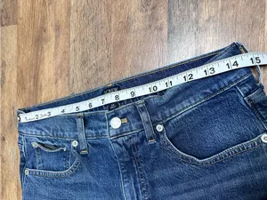 J. Crew Wide-Leg High-Rise Jeans in Deep Blue Wash thumbnail 5