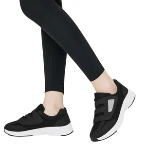 BRAND NEW ~ Women's Black & White Breathable Running Sneakers Shoes ~ 10 thumbnail 2