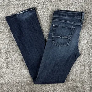 7 For All Mankind Bootcut Denim Jeans Women's 29 thumbnail 1