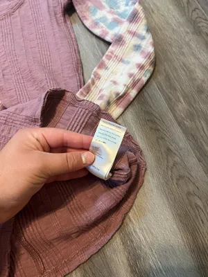 Free People We The Free Big Sur Tee in Misty Mountain Pink thumbnail 4