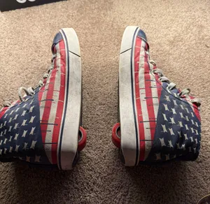 Heelys American Flag High Top Shoes thumbnail 5