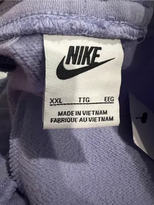 Nike Lavender Crew Track Pants with Side Swoosh thumbnail 7