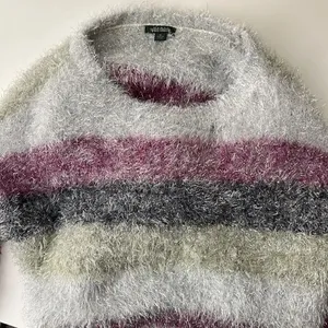 Wild Fable cropped fuzzy sparkle sweater. Size medium. thumbnail 5
