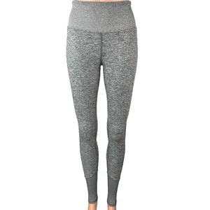 Alo Yoga AirSoft Gray Heather High Rise Yoga Workout Athletic Leggings Pants XS thumbnail 3