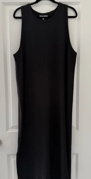 Motherhood‎ Maternity Summer Black Sleeveless Maxi Dress thumbnail 1