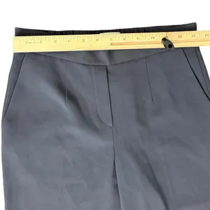 Babaton Navy Blue Cohen Pleated Crepe Tapered Leg Pants Elastic Waist size 4 thumbnail 3