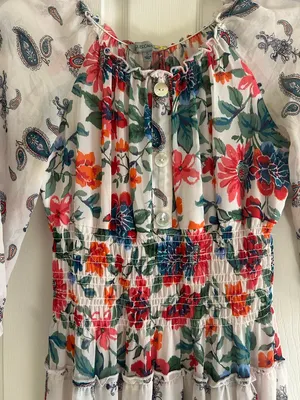 NWOT maxi floral dress size S thumbnail 2