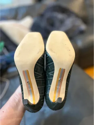 Sam Edelman Elegant Green Crocodile Print High Heelssize 6.5 thumbnail 5