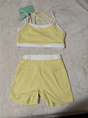 Yellow INNO MINT Workout Set Size M thumbnail 2