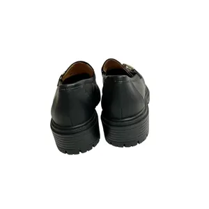 Rachel Zoe‎ Mila Loafer Shoes Size 6.5 Women’s Black/Gold thumbnail 4