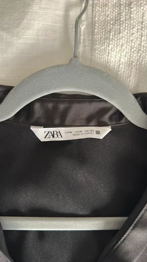 Zara Black Long Sleeve Mini Dress thumbnail 3