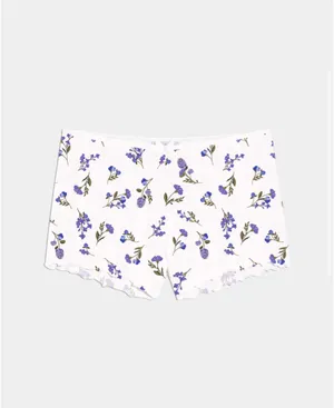 Knix Cheeky Floral Comfy Lounge Shorts thumbnail 2