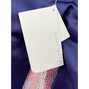 NWT New FABLETICS Women's DELTA‎ 7/8 TIGHT Navy BREATHABLE FABRIC LEGGINGS L thumbnail 9