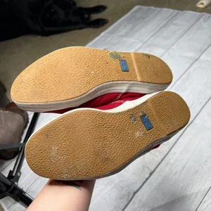 Keds Original Red Canvas Sneaker Shoes Classic Minimalist US 7 UK 4.5 EUR 37.5 thumbnail 7
