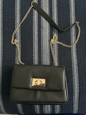 Black Chain Crossbody Bag thumbnail 1