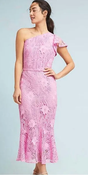 Shoshanna Antonella One-Shoulder Dress‎ thumbnail 1