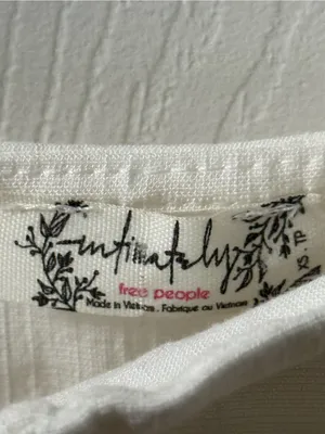 Free People Lola Bodysuit in White thumbnail 4