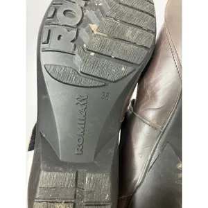 Romika brown leather mary Jane Shoes women's size 38 7.5‎ professional boho thumbnail 7