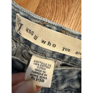 GX Know Who‎ You Are Jeans 7/8 Baggy Wide Leg Skater Y2K Gwen Stefani thumbnail 7