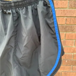 Nike Dri-Fit Tempo 10K Running Shorts Women Black Multi Color Stripe Size Small thumbnail 5