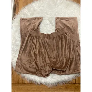 SKIMS Size Large Velour Track Pant in Sienna Women’s Lounge Sweat Pants NWT thumbnail 9