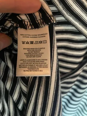 We The Free Black and White Striped Midi Dress, large thumbnail 5