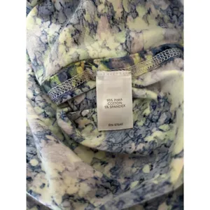 J. Jill NWOT Fit Progress Shirttail Pima Tee Multicolor Abstract Floral‎ Top thumbnail 5
