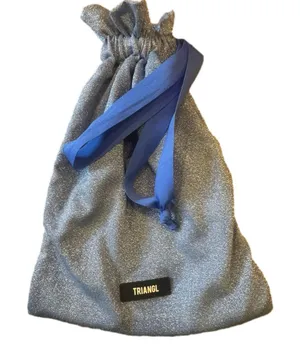 Triangl blue wet bag thumbnail 1
