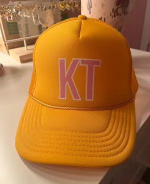 Otto trucker hat Orange thumbnail 1