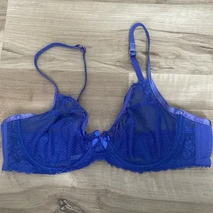 Savage x fenty unlined blue bra thumbnail 1
