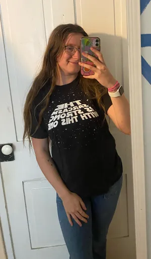 The sarcasm is strong with this one tshirt Black thumbnail 1