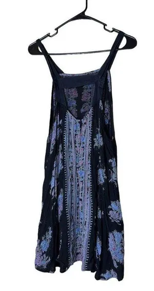 Free People Paradise Song Floral Tunic Dress Size Medium thumbnail 6