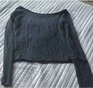 Brandy Melville Long Sleeve Top Navy thumbnail 1