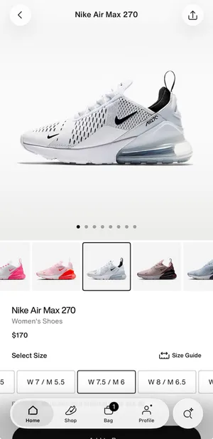 Women’s Nike Air Max 270 thumbnail 10