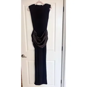 Wanderdoll eman draped maxi dress Black Size M thumbnail 3