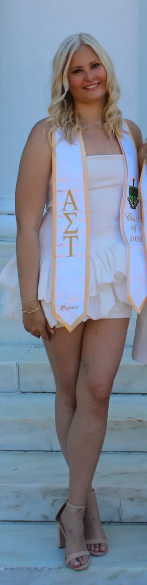 White Graduation Dresd, Peppermayo thumbnail 1