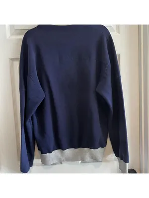 Russell Athletic Navy and grey University of San Francisco crewneck sweatshirt thumbnail 2